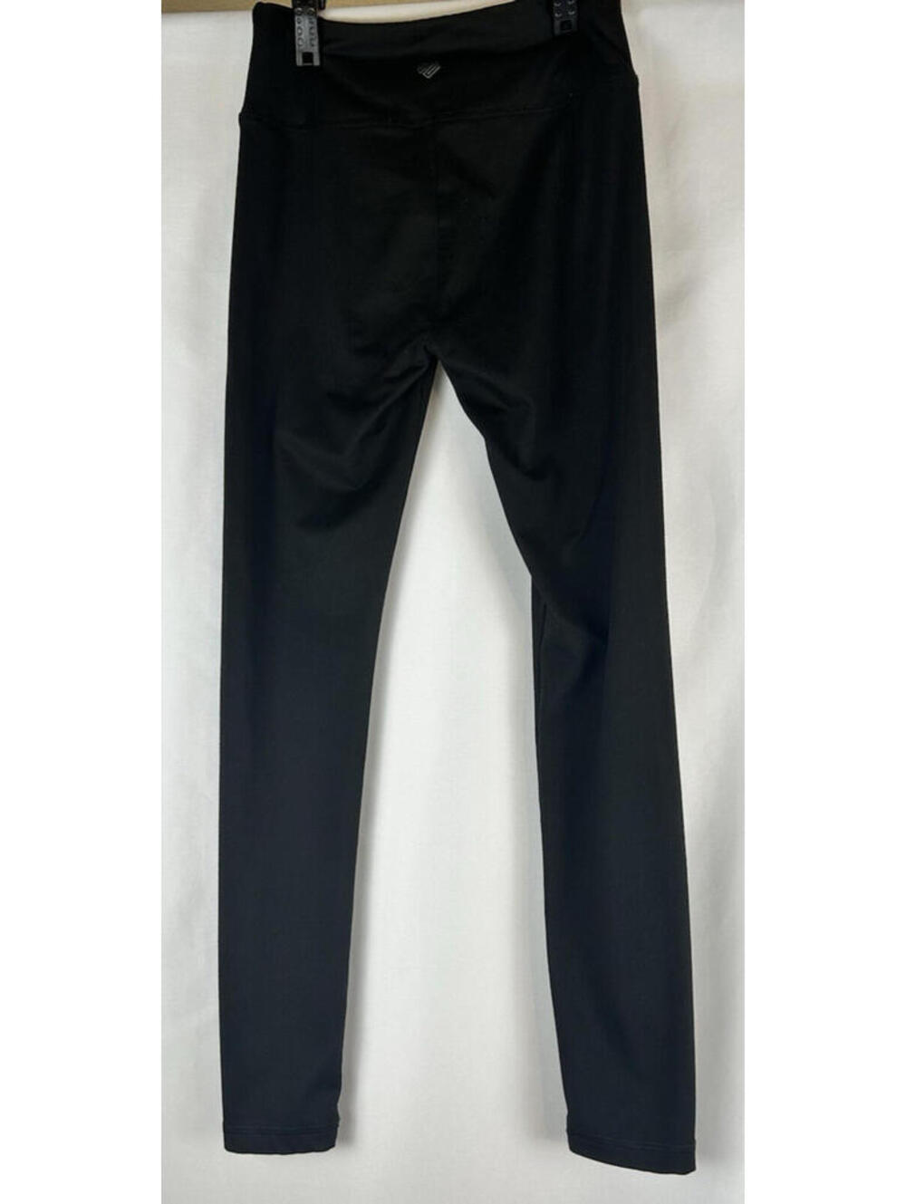 Justice Black Cross Waist Girl's Leggings  Size Medium (10)